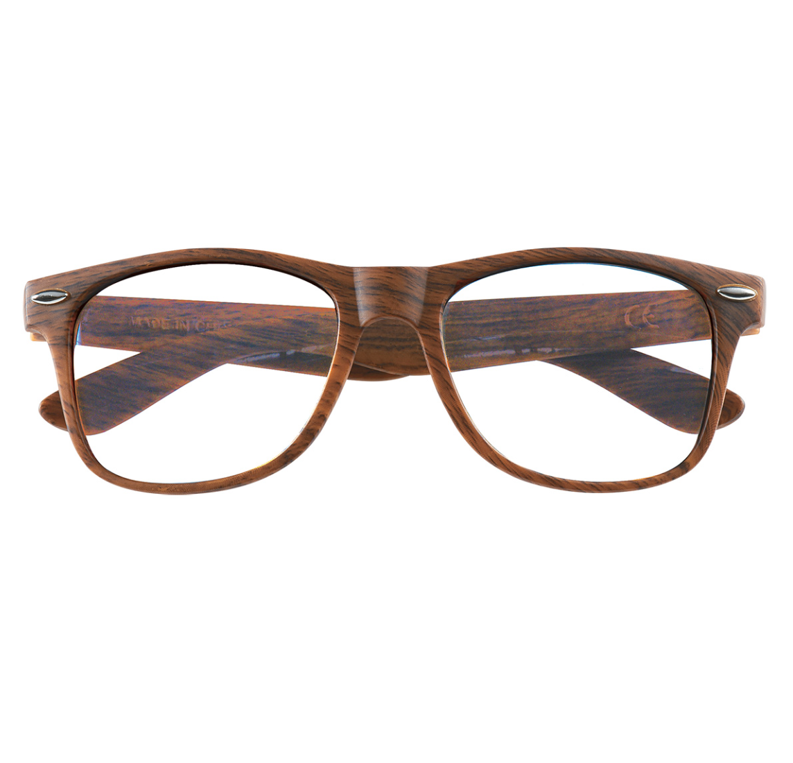 6211 Woodtone/clear lens