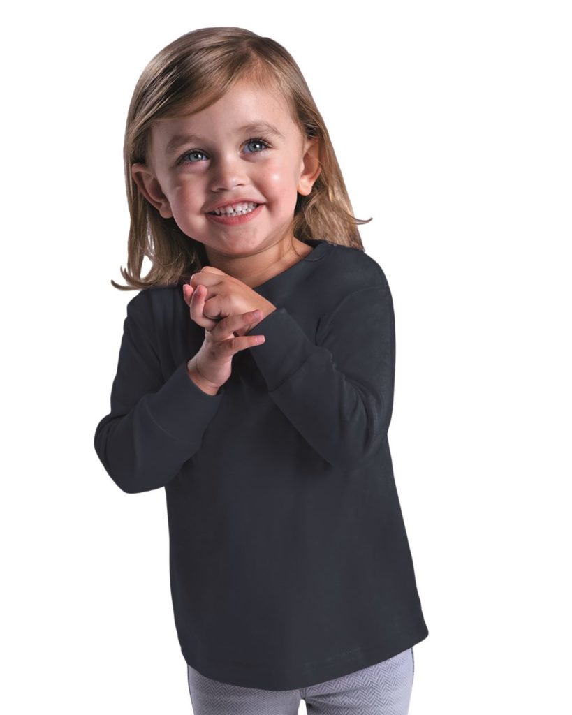 Toddler Long Sleeve Fine Jersey Tee