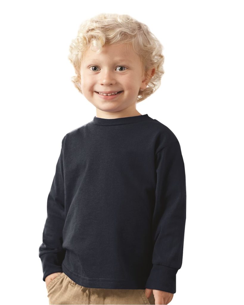 Toddler Long Sleeve Cotton Jersey Tee