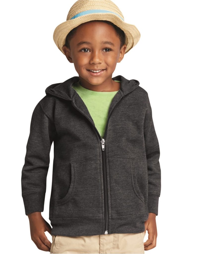 Toddler Zip Fleece Hoodie